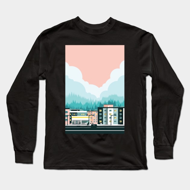 12th Avenue Long Sleeve T-Shirt by Nathan Watkins Design